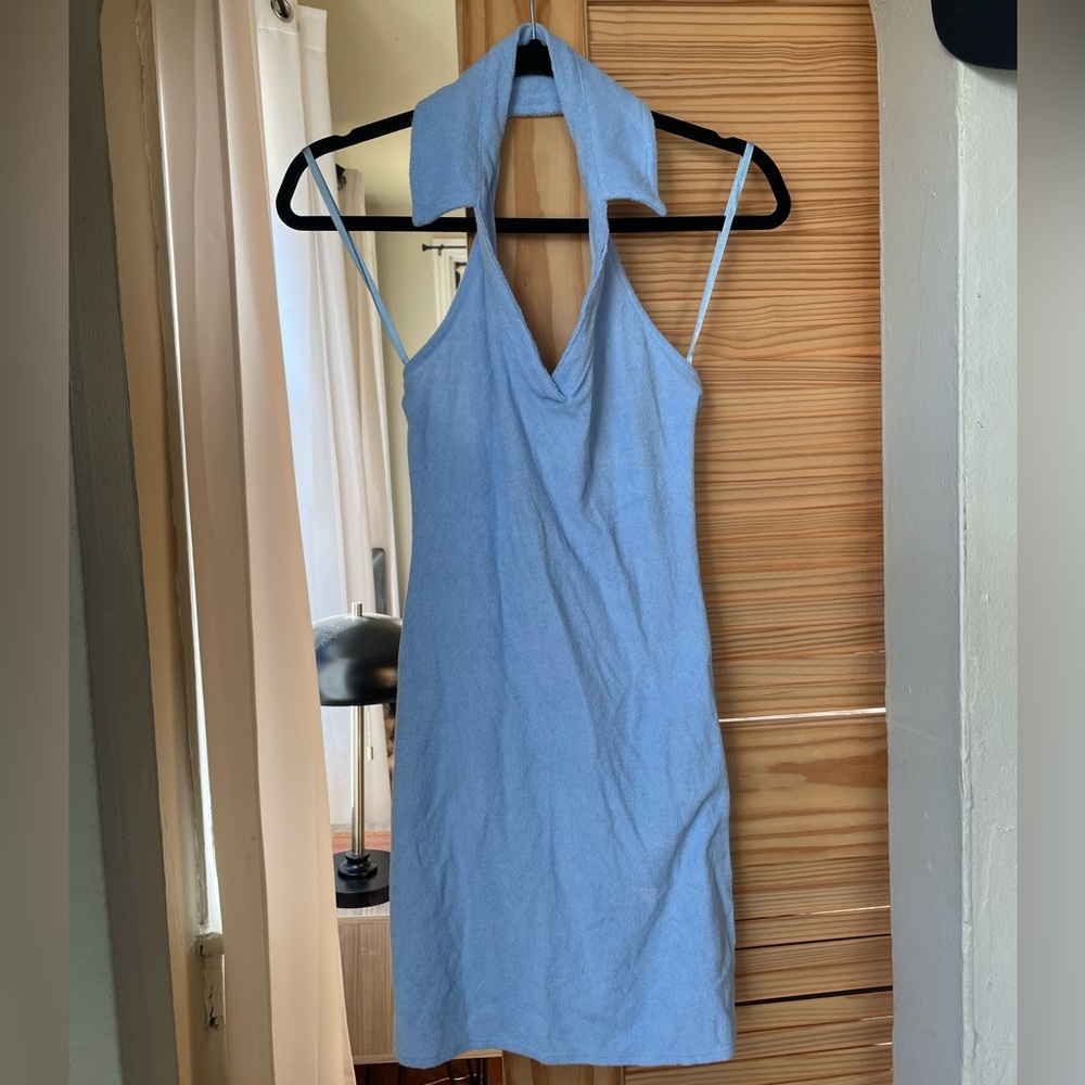 BAR III terry cloth mini dress size small